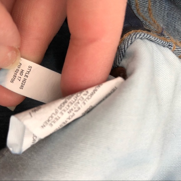 MADEWELL 10" High-Rise Skinny Jeans Lucille Wash Dark Wash Stretch Denim 25 - Picture 9 of 9